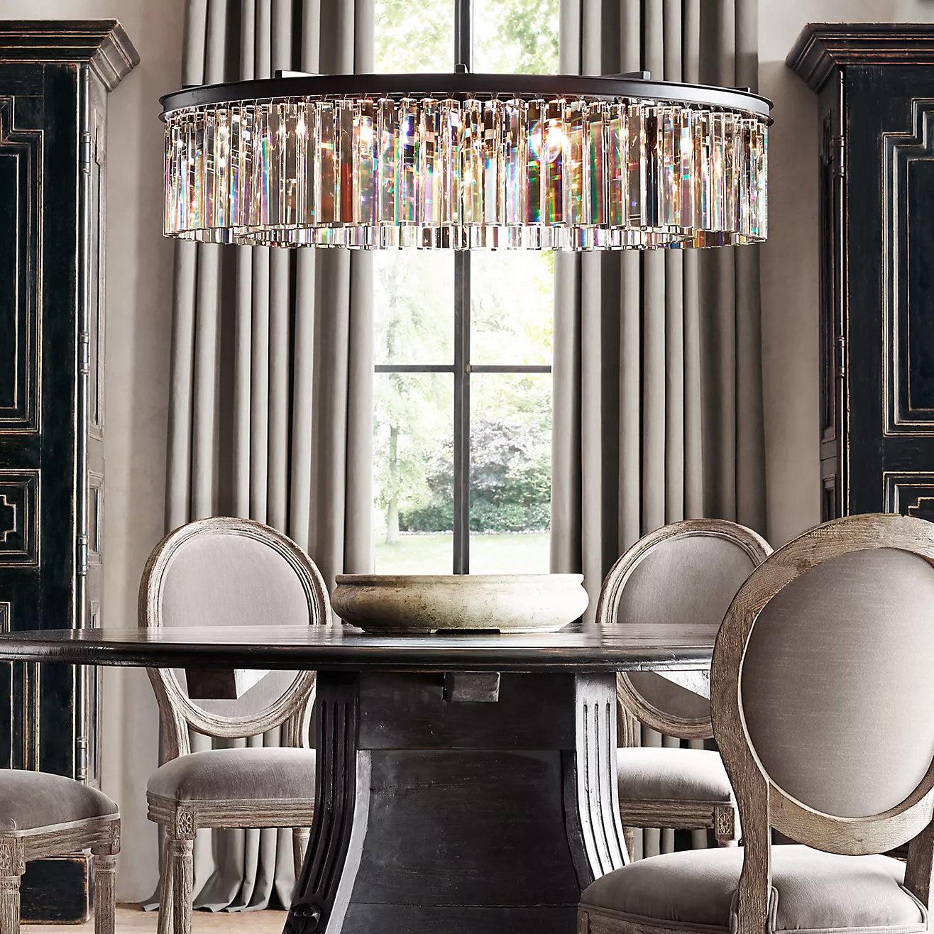Rhys Round Chandelier 43"