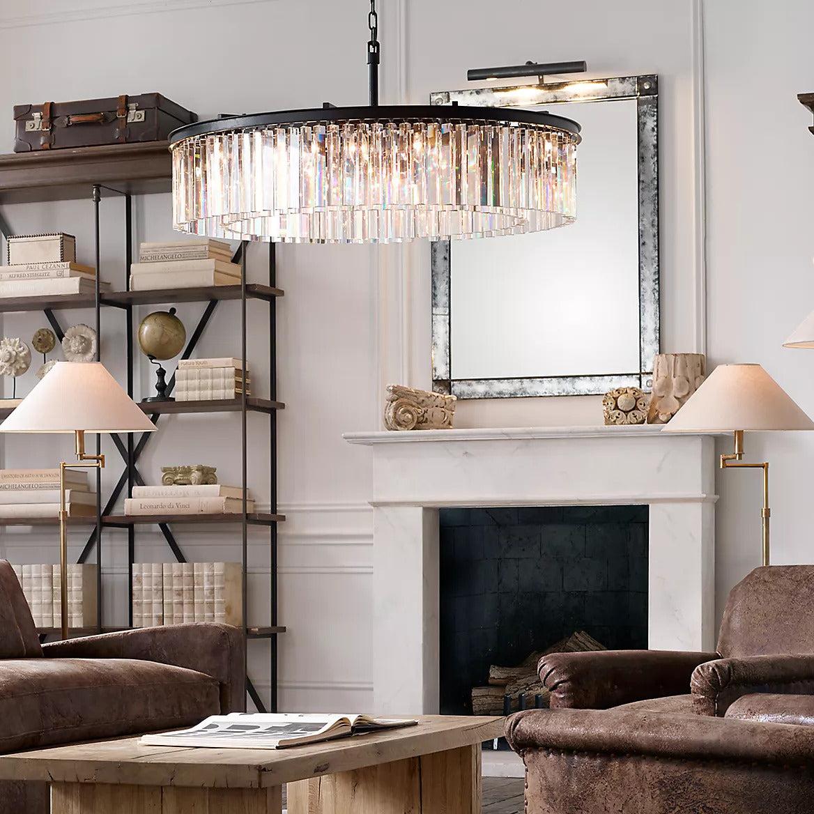 Rhys Round Chandelier 43"