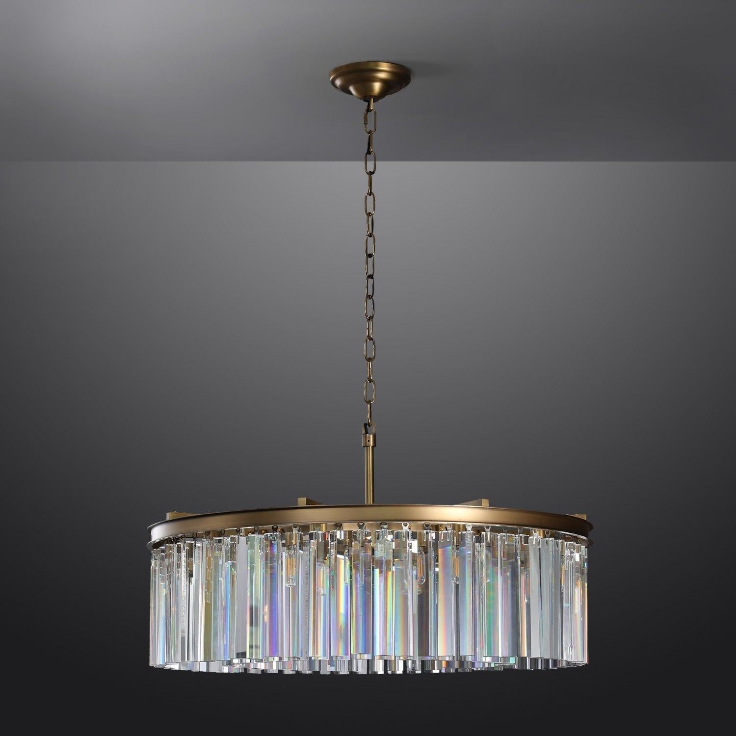 Rhys Round Chandelier 43"
