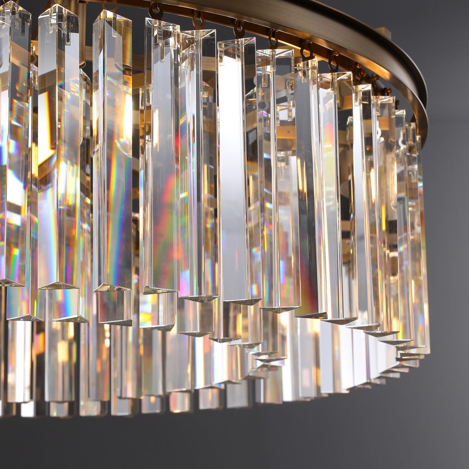 Rhys Round Chandelier 43"