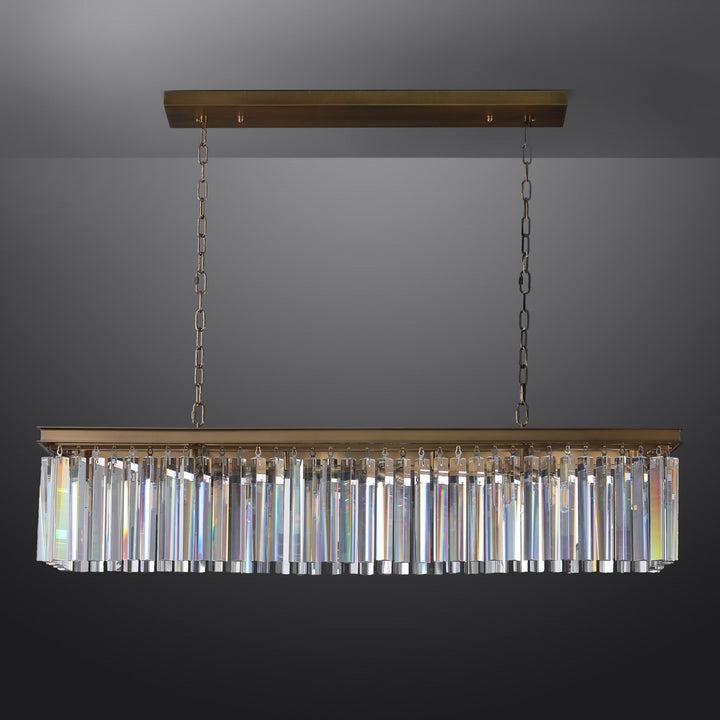 Rhys Rectangular Chandelier 59"