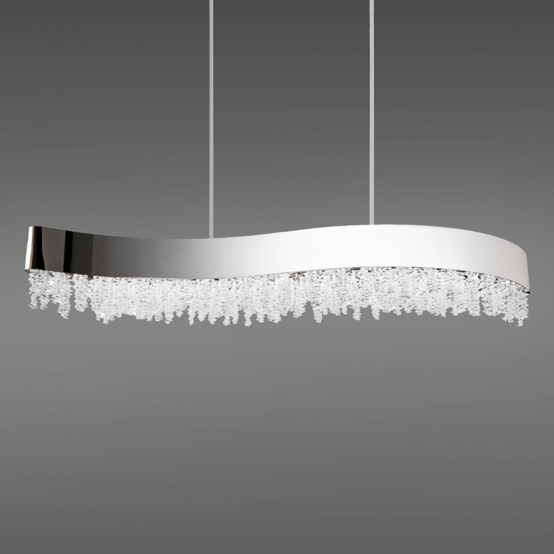Meet Crystal Chandelier S3548 Soleil 1-lt 47" LED Island Light