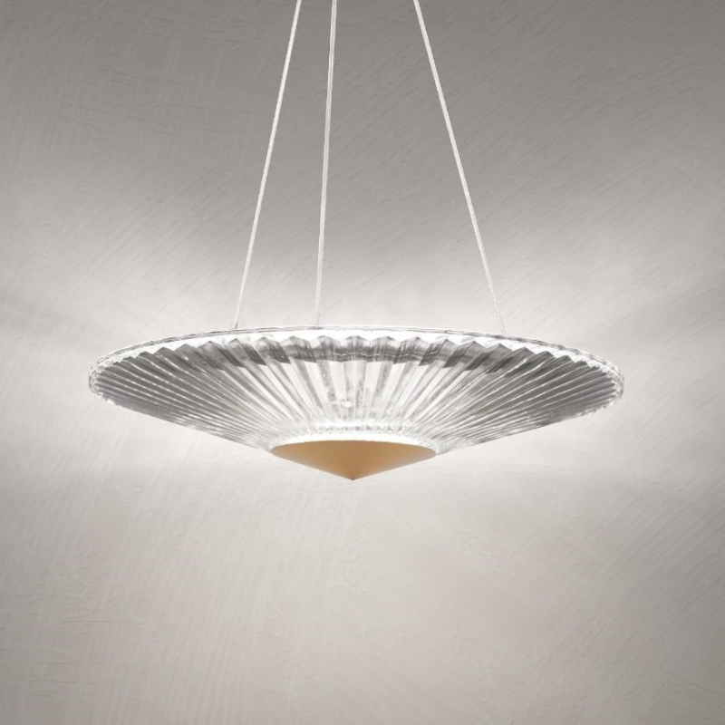 Meet Crystal Chandelier S7219 Origami 1-lt 19" LED Pendant