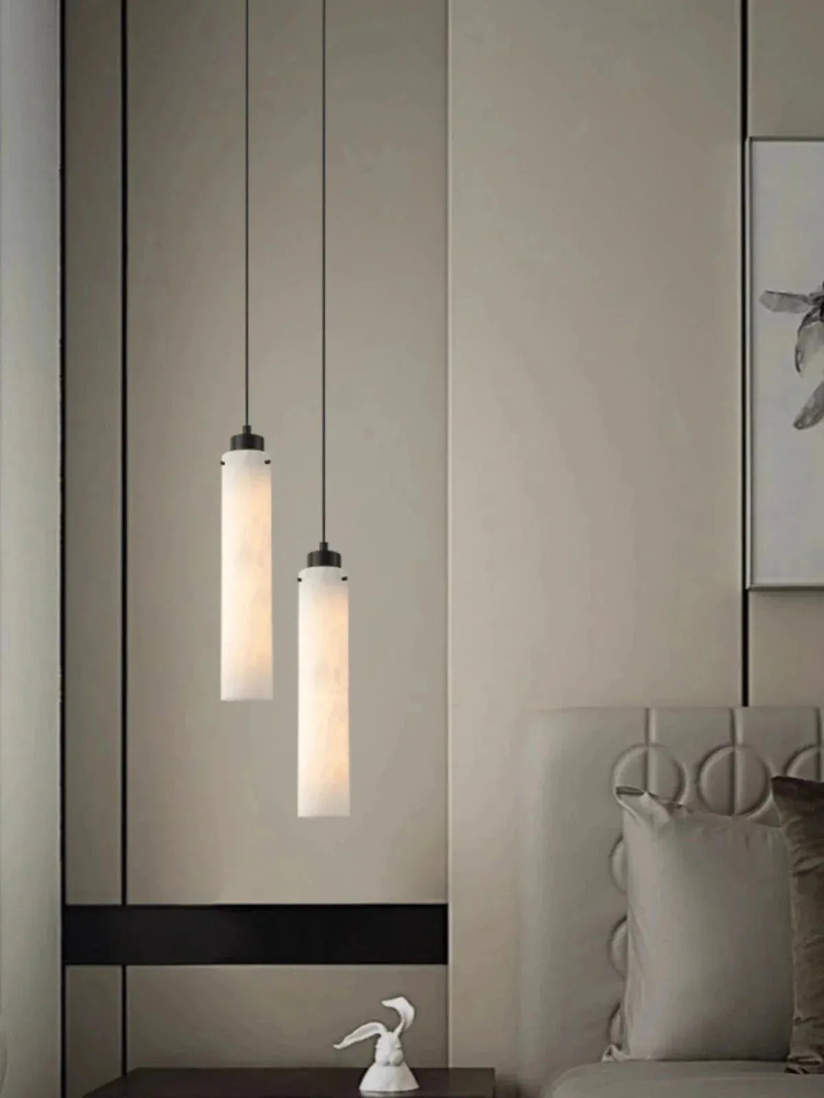 Simple marble pendant lamp - Meetlighting