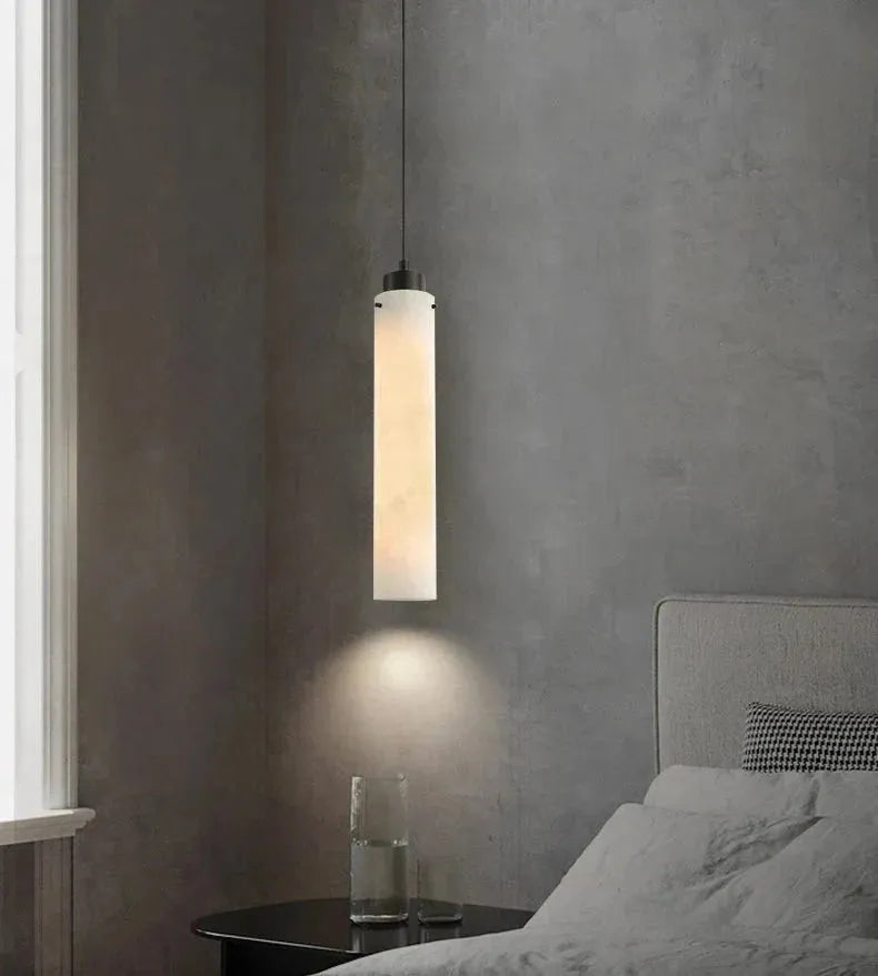 Simple marble pendant lamp - meetlighting