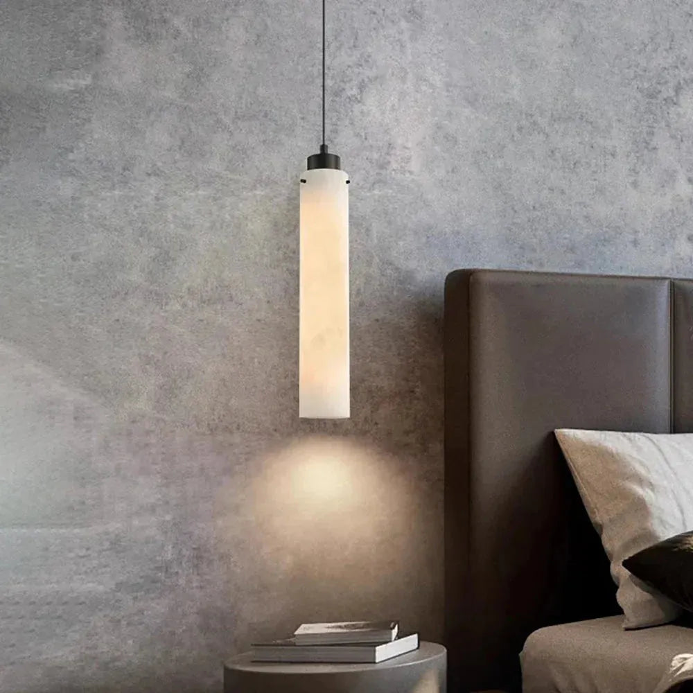 Simple marble pendant lamp - meetlighting
