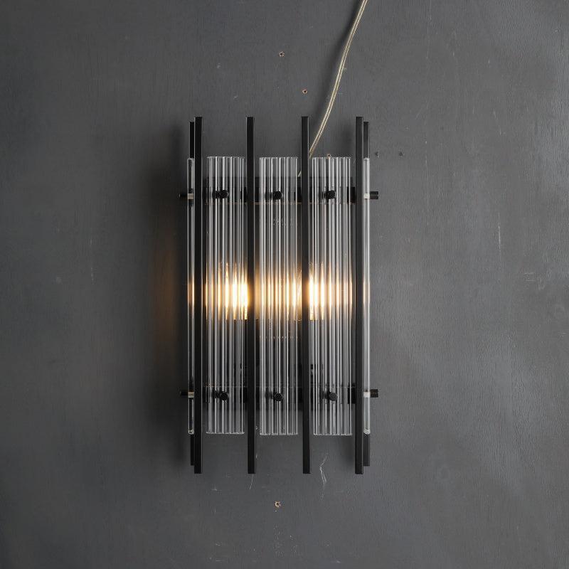 Sun Marco Glass Rectangular Wall Sconce