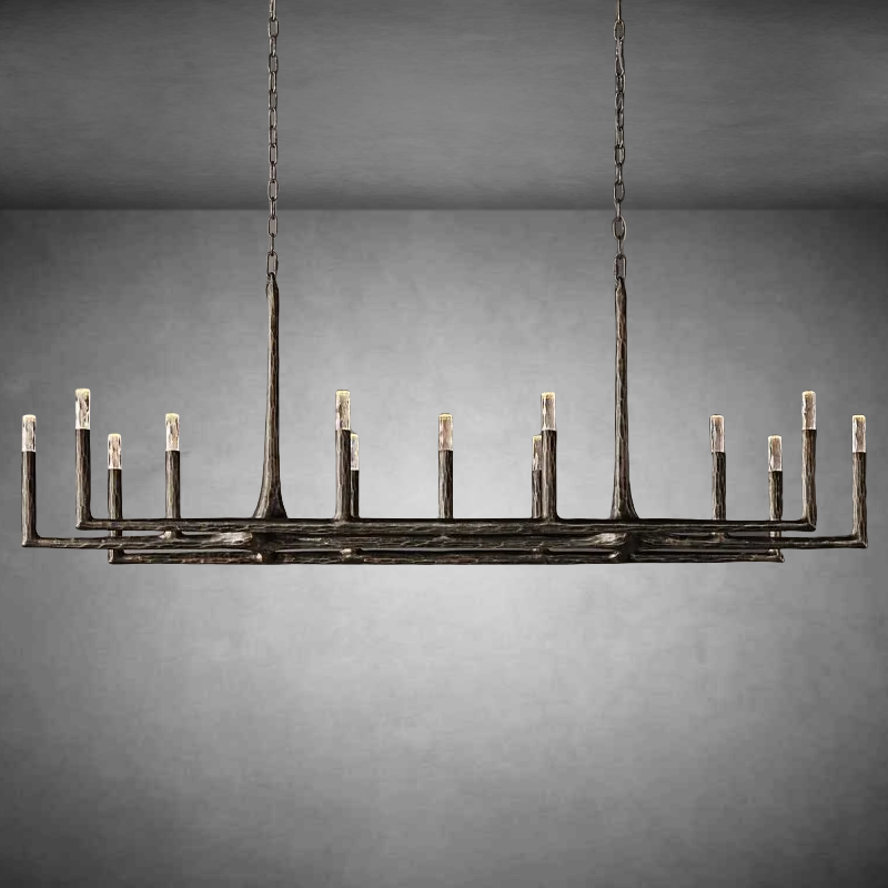 Thadeas Linear Chandelier 54" 72" 96"