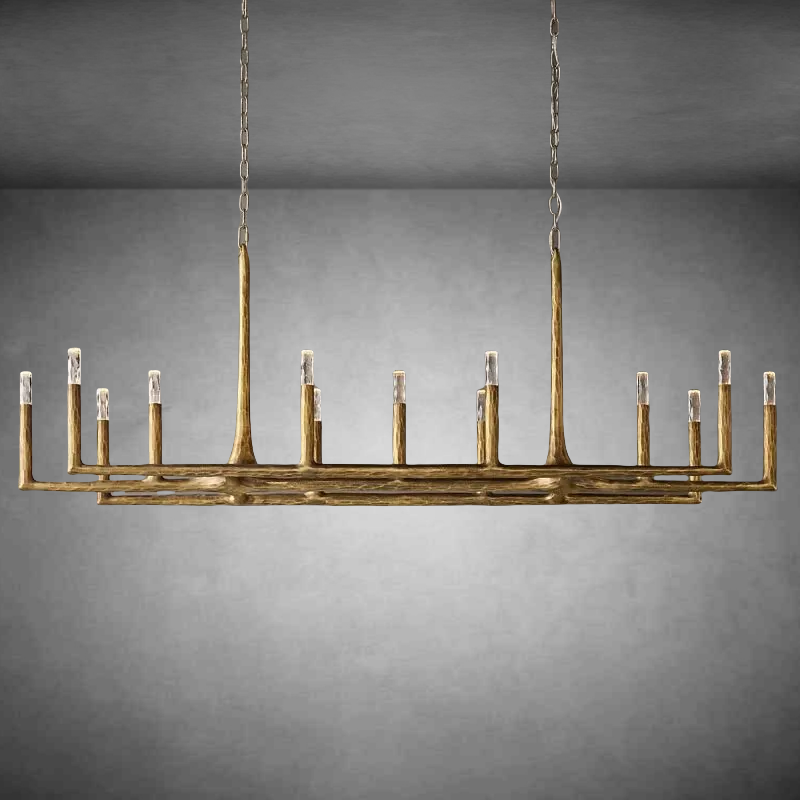 Thadeas Linear Chandelier 54" 72" 96"