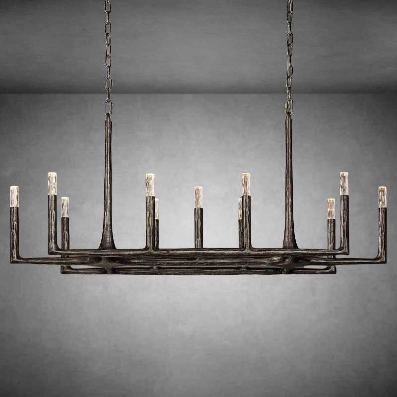 Thadeas Linear Chandelier 54" 72" 96"