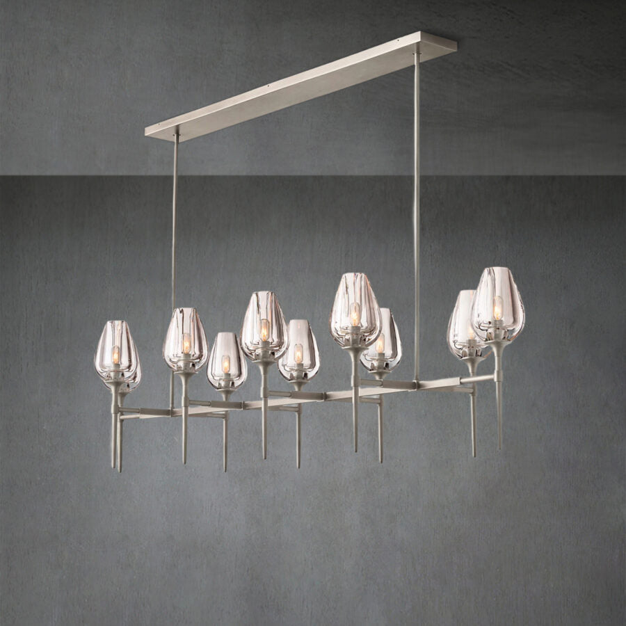 Tulipa Linear Chandelier 52''65''