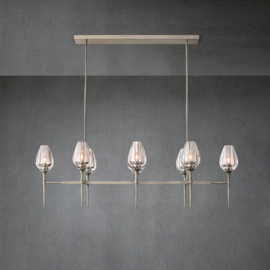 Tulipa Linear Chandelier 52''65''