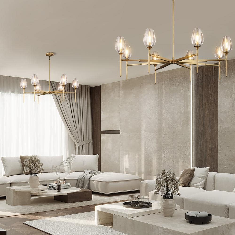 Tulipa Round Chandelier 27''42''54''