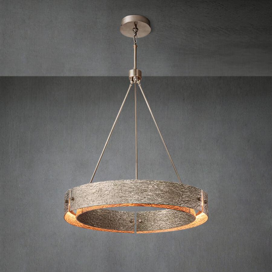 Vouvrey Round Chandelier D36"