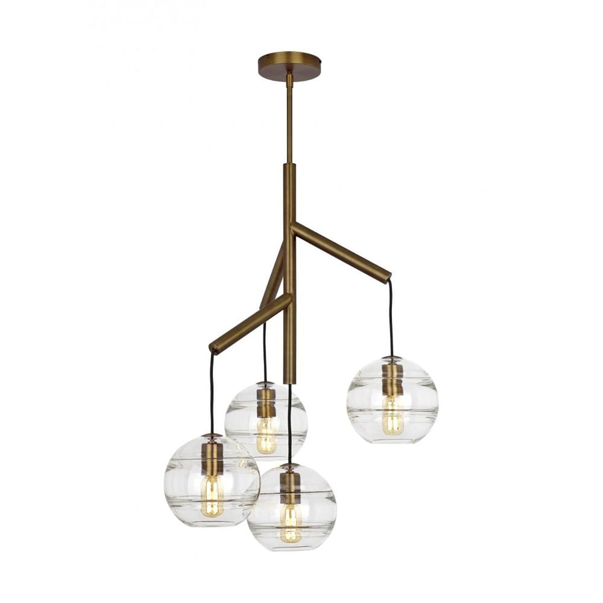 Art Glass Ball Sedona Chandelier-MEET LIGHTING