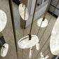 Alabaster Disc Pendant Light