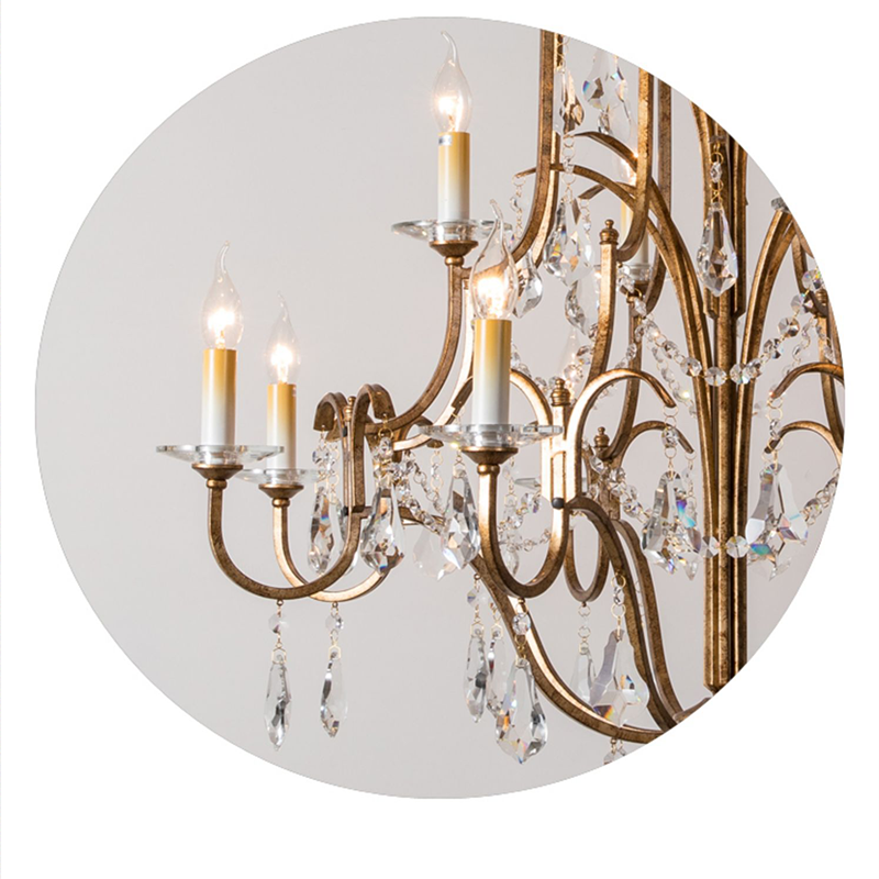 Caspian Vintage Candle Art Brass Chandelier For Living Room chandeliers for dining room,chandeliers for stairways,chandeliers for foyer,chandeliers for bedrooms,chandeliers for kitchen,chandeliers for living room Kevin Studio Inc   