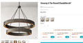 Quotation 082703-2-Tier Round Chandelier 60"