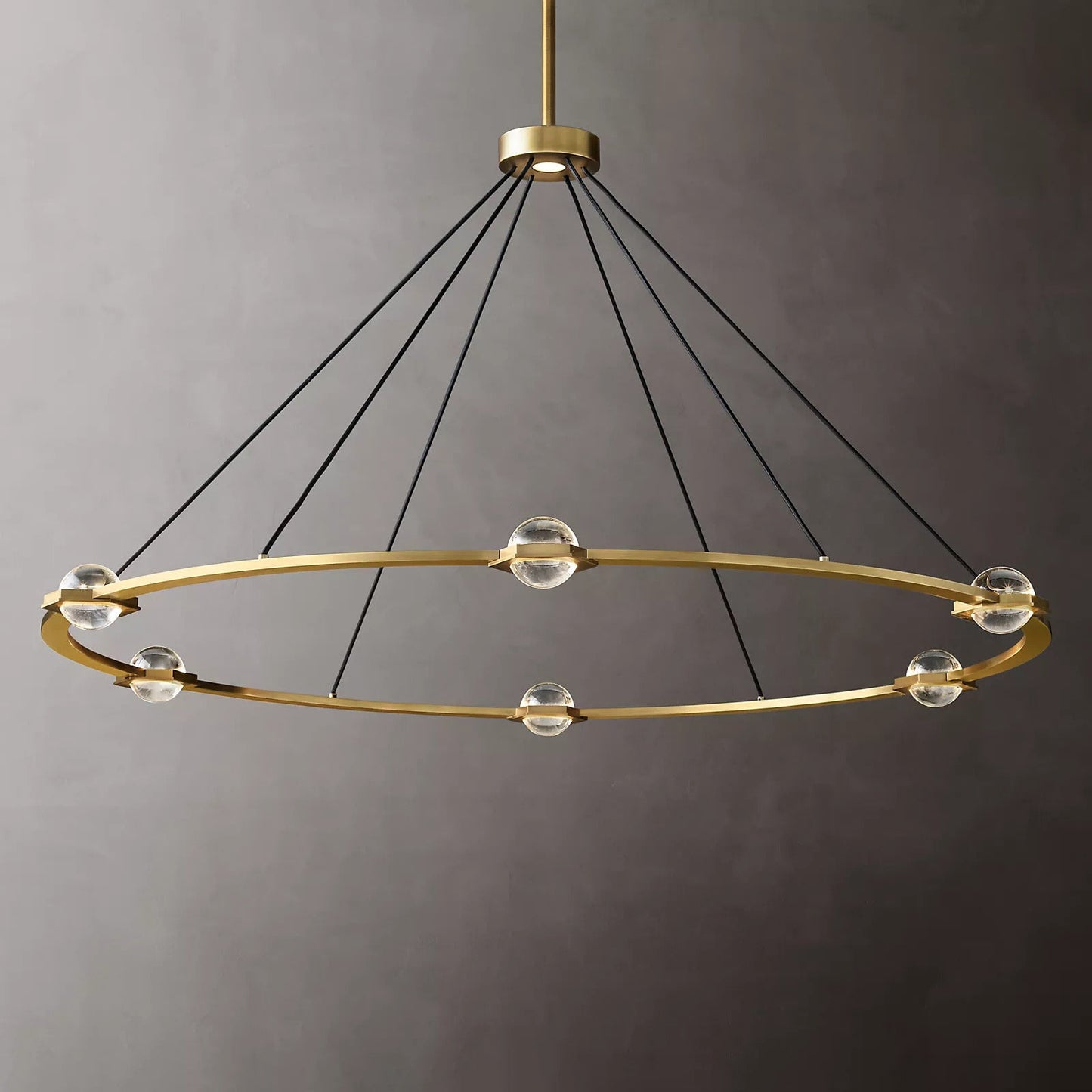 Eclatant Round Chandelier 60"