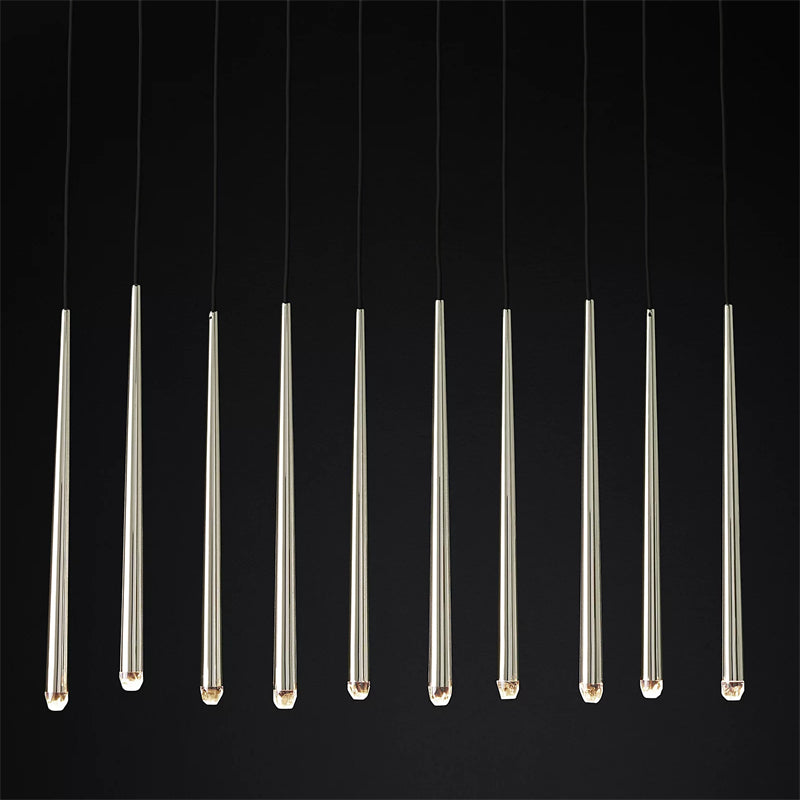 Aquitance Rectangle Chandelier For Kitchen Dining Room-MEET LIGHTING