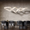 Ethera Alabaster Chandelier 96"