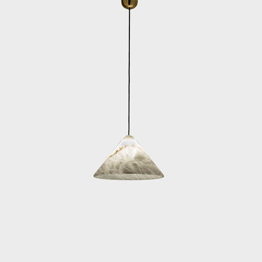 Modern Alabaster Kitchen Island Pendant Light