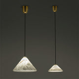 Modern Alabaster Kitchen Island Pendant Light