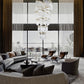 Twin Palms Foyer Crystal Chandelier