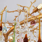 Runl Colorful Crystal Linear Branch Chandelier