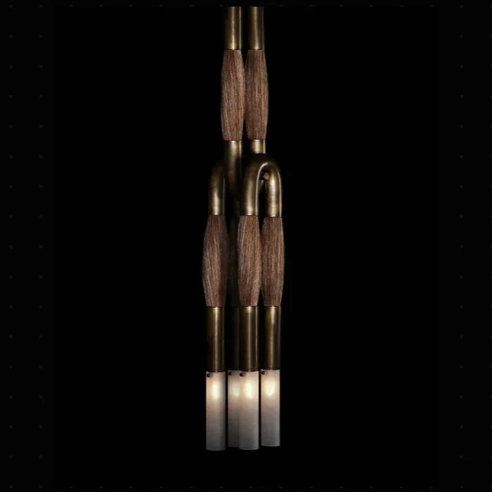 Antonia Horsehair Pendant 4-Light by Meetlighting