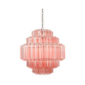 Pink Palermo Murano Glass Murano Chandelier