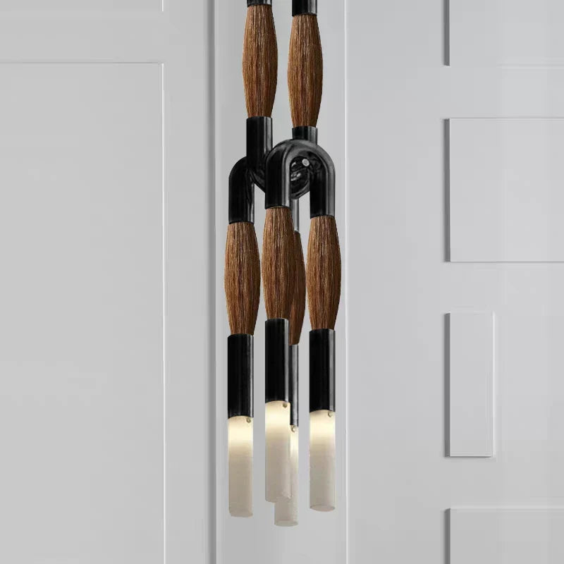 Antonia Horsehair Pendant 4-Light by Meetlighting