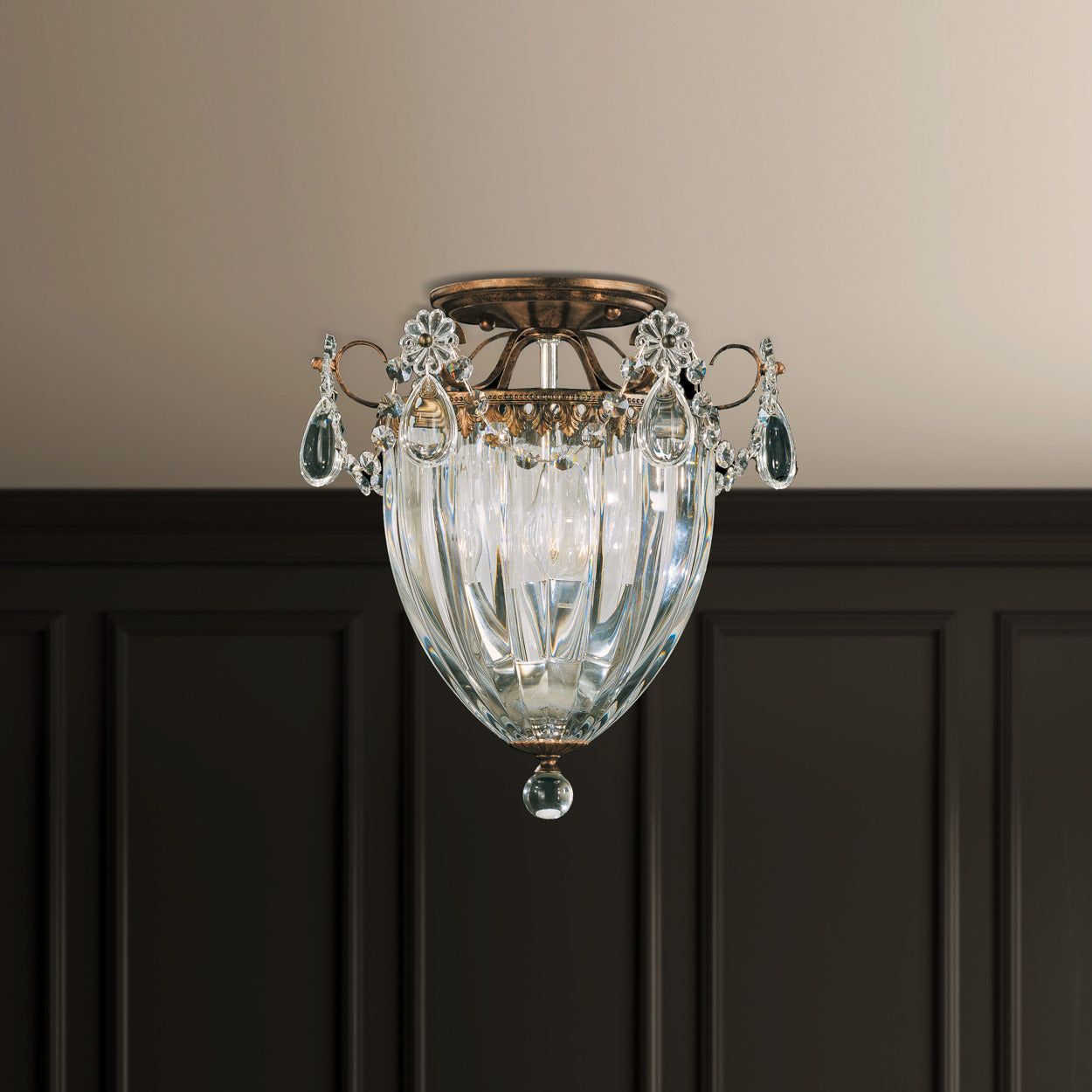 Bagatelle 3-Light Close-to-Ceiling