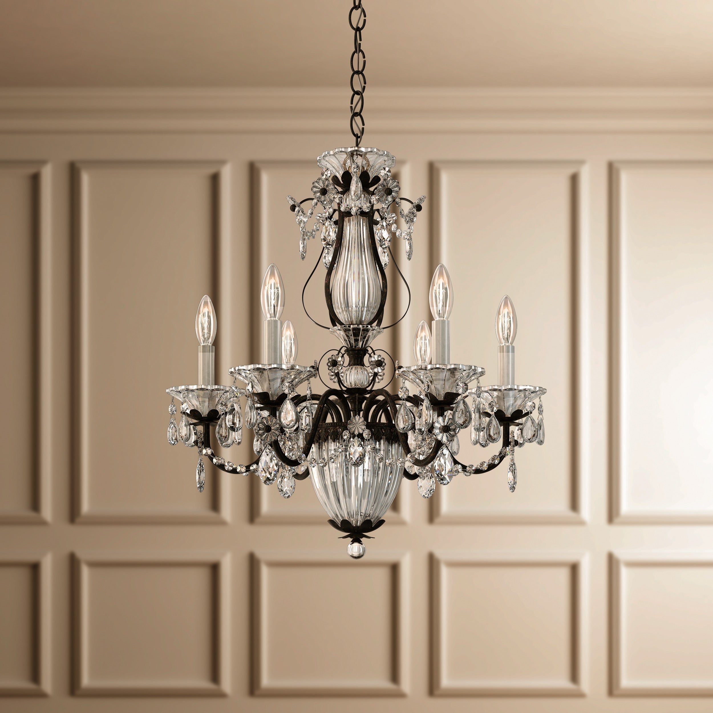 Bagatelle 7-Light Crystal Chandelier
