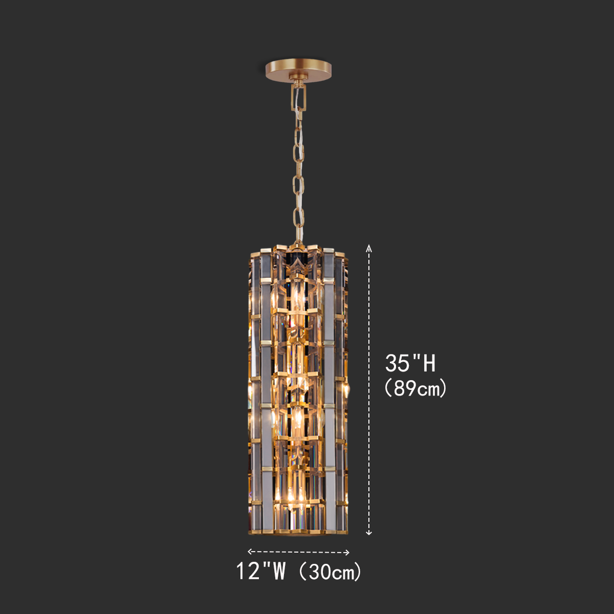 Harly Cylindrical Pendant