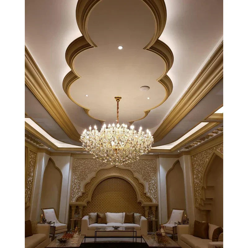 Allumage Extra Wide Classic Crystal Chandelier - Meetlighting