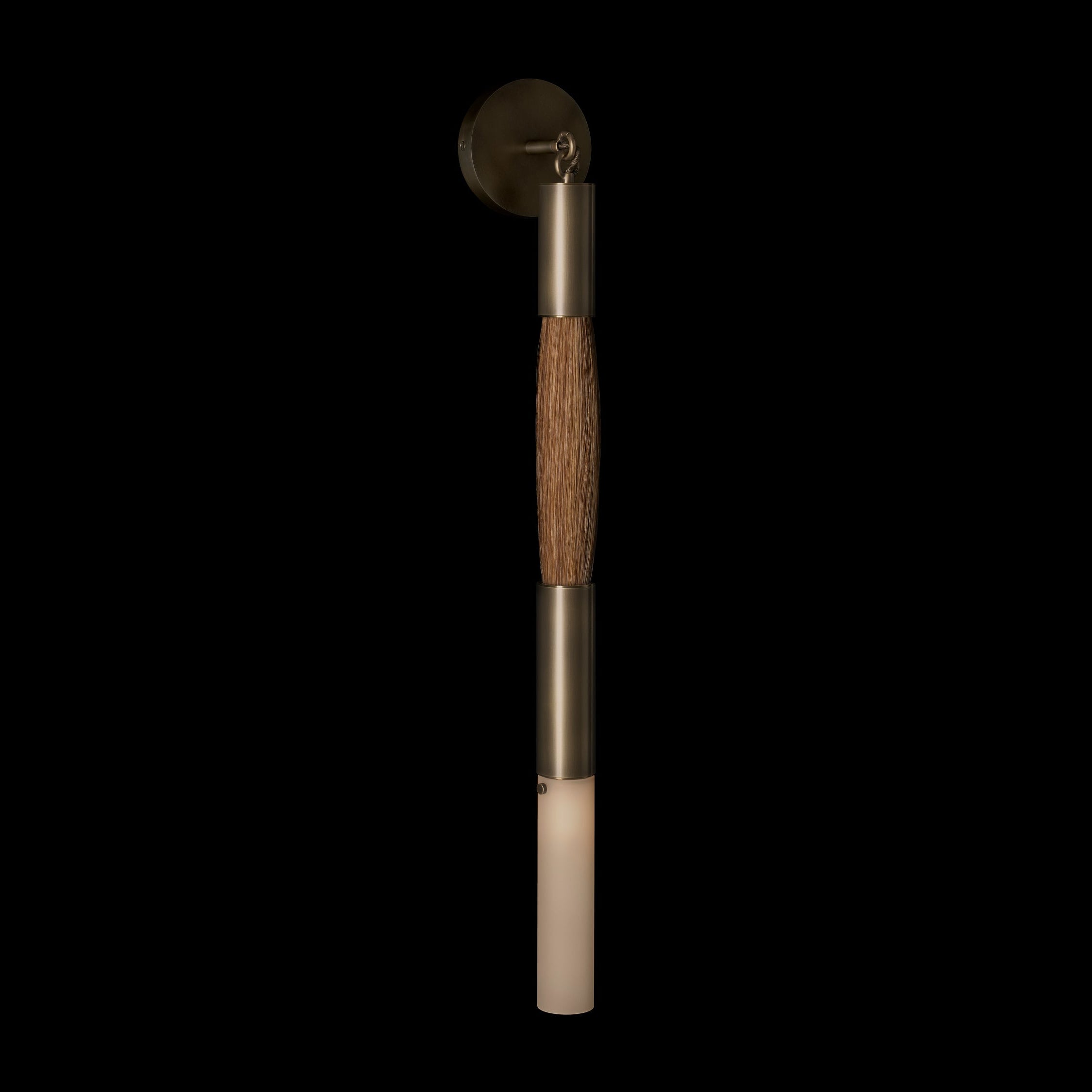 Antonia Horsehair Wall Sconce by Meetlighting