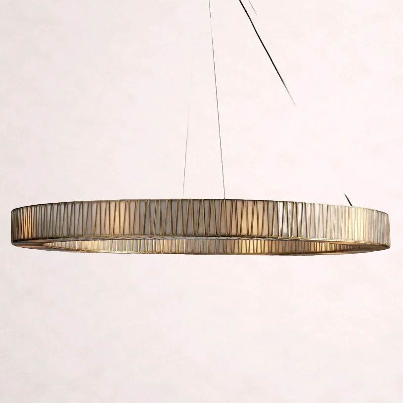 Jeunet Round Chandelier 24" 36" 42" 60''