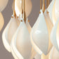 Grand Nordic Magnolia Blossom Ceramic Pendant Chandelier Chandeliers Kevinstudiolives   