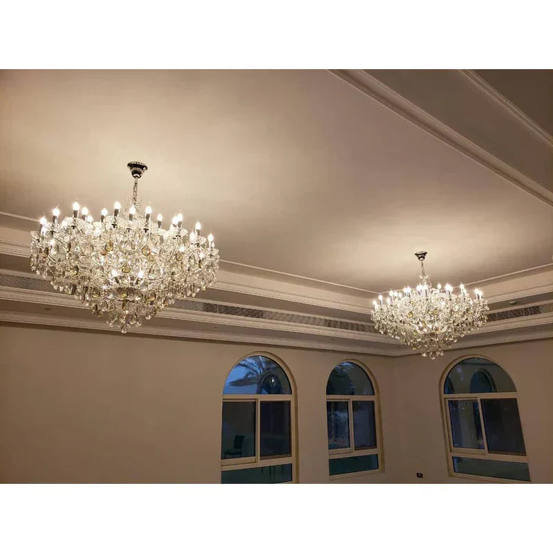 Allumage Extra Wide Classic Crystal Chandelier - Meetlighting