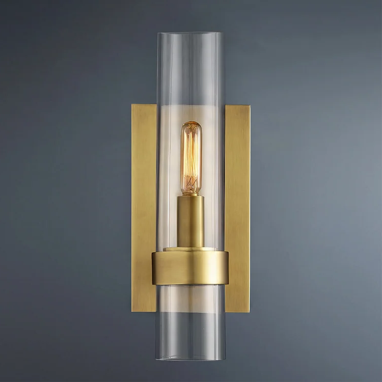 Ravelle Glass Shaded Wall Sconce Wall Lamps For Bedroom