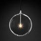 Modern Glass Globe Pendant