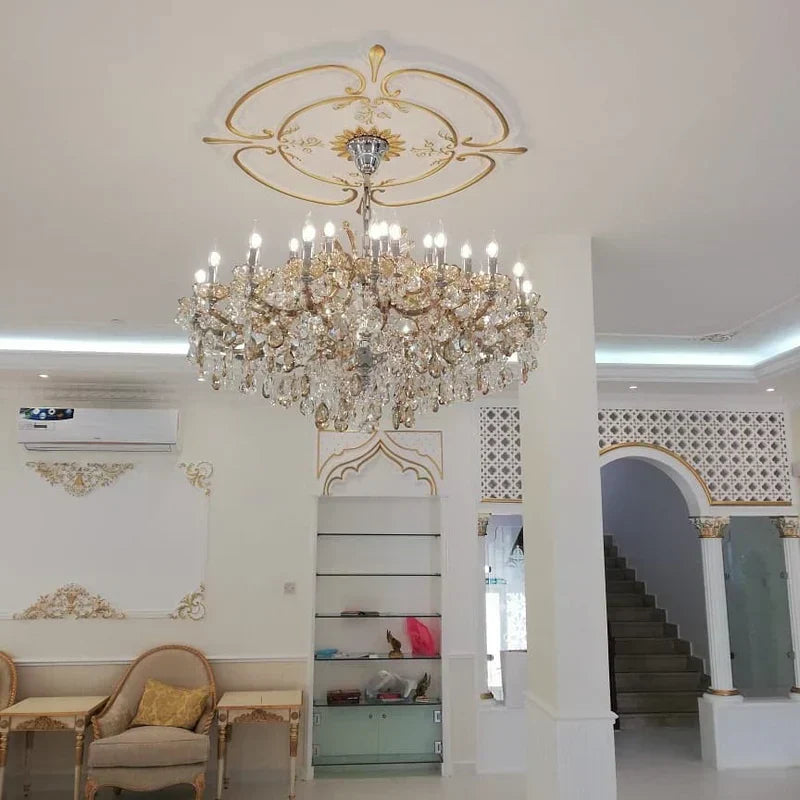 Allumage Extra Wide Classic Crystal Chandelier - Meetlighting