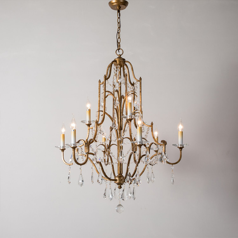 Caspian Vintage Candle Art Brass Chandelier For Living Room chandeliers for dining room,chandeliers for stairways,chandeliers for foyer,chandeliers for bedrooms,chandeliers for kitchen,chandeliers for living room Kevin Studio Inc 32.28"  