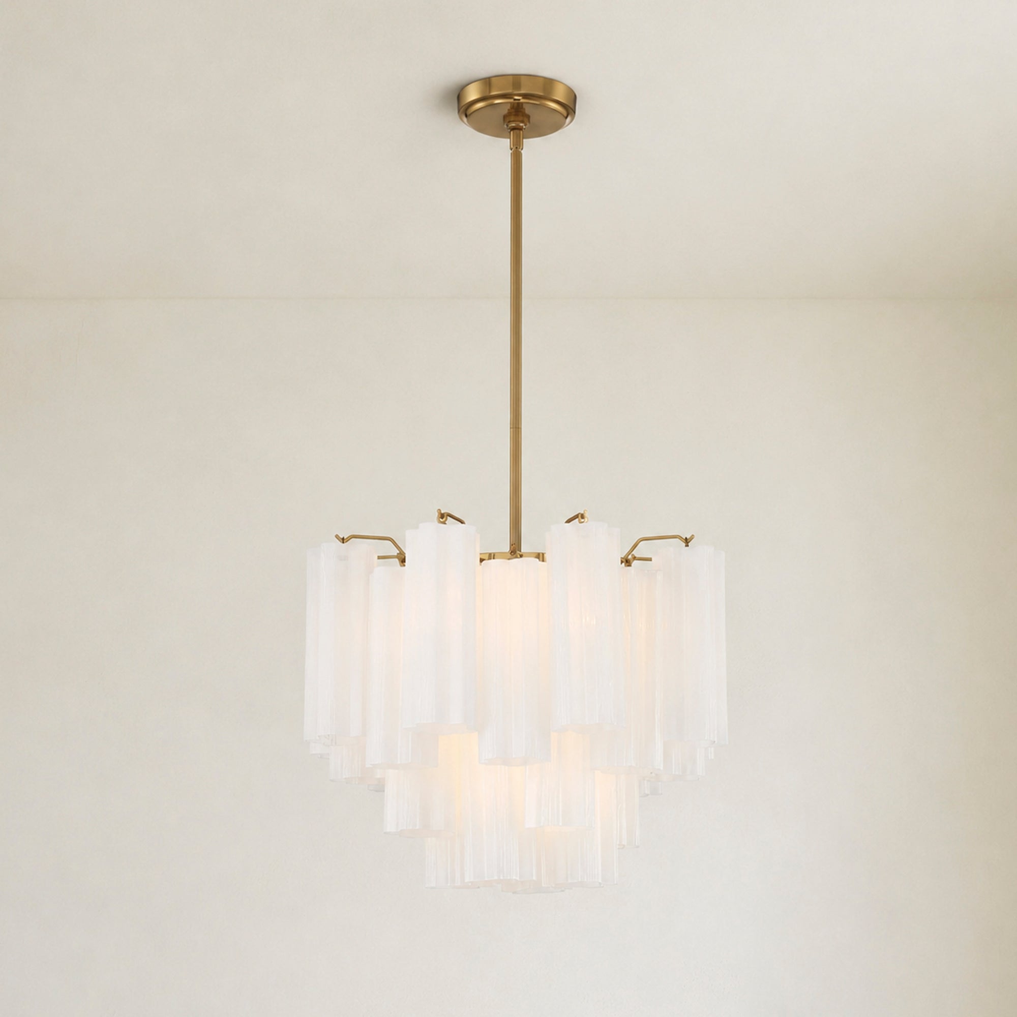 Addis Glass Chandelier by Meetlighting