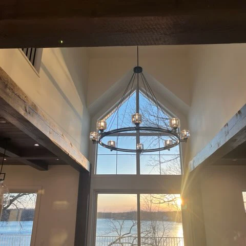 Demart Double Round Chandelier 48"-MEET LIGHTING