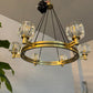 Demaret Round Chandelier 60" for Living Room, Bedroom, Dining Table