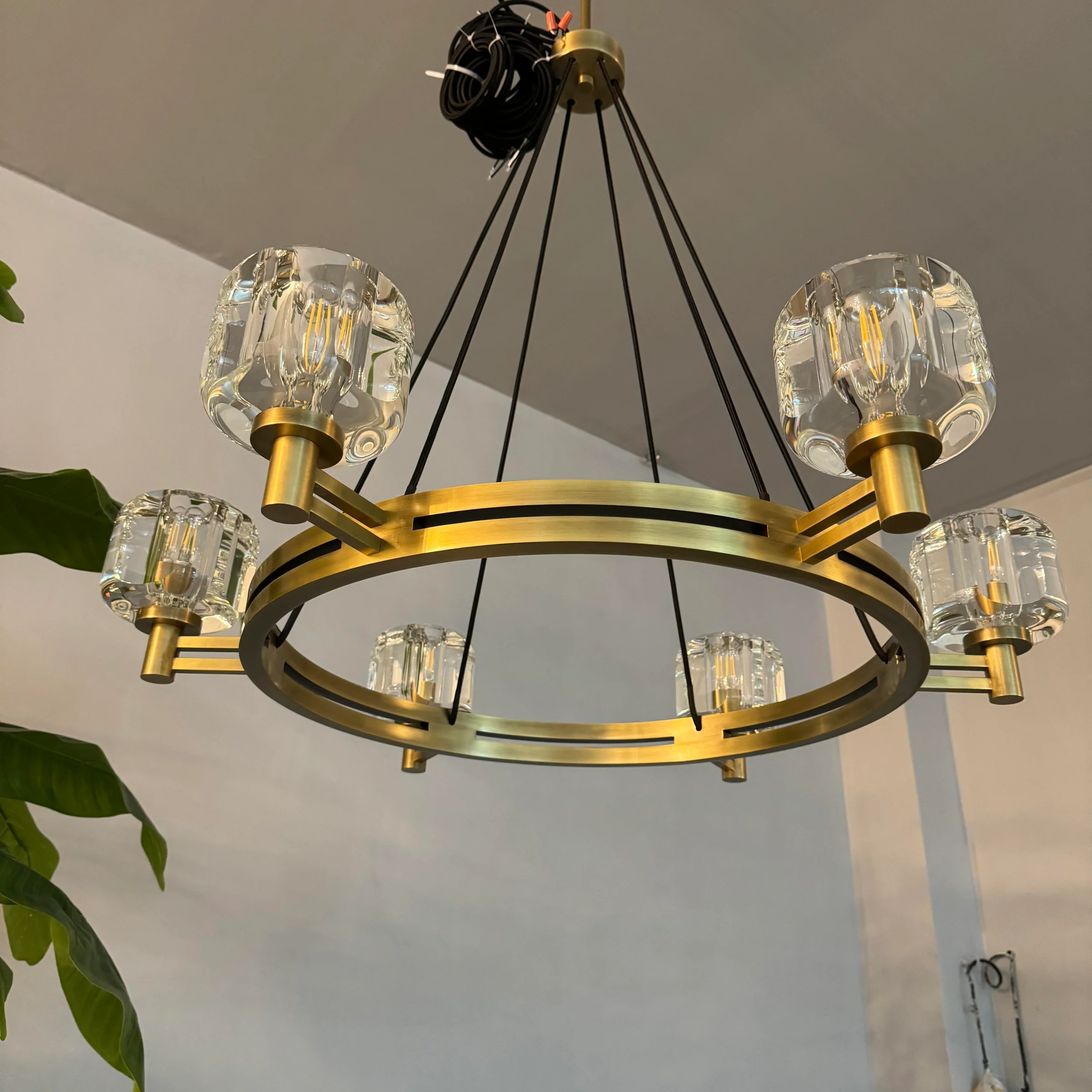 Demart Double Round Chandelier 48"-MEET LIGHTING
