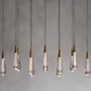 Modern Soltaire 37" Linear Chandelier