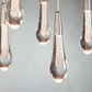 Modern Soltaire 37" Linear Chandelier